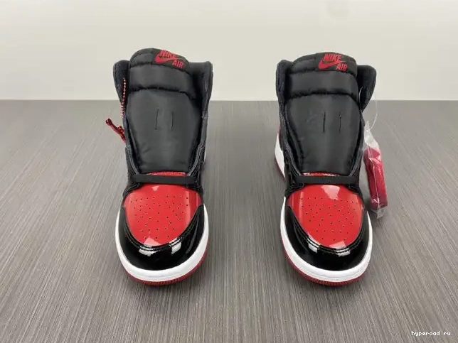 OG 555088-063 Bred Air 1 High Jordan Patent 0511